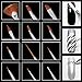 TOOGOO(R) 20pcs Nail Art Design Set Dotting Painting Polish Brush Pen Tools