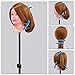 Neverland Professional 24" 50% Real Human Hair Training Head With Free Clamp For College and Professional Use Brown #27
