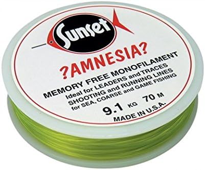 Sunset Amnesia Memory Free Mono 8lb - Green