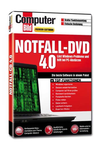 Preisvergleich Produktbild Notfall-CD 4.0 (Computer Bild)