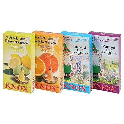 KNOX Räucherkerzen 4er-Set "Frühlingsdüfte"