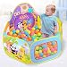 Produktbild kigins Spielzelt, Bällebad Ball Pool Pop up Zelt Kinder Spielzelt, Laufstall Faltbare Ball Pit Bällepool für 1-3 Jährige Baby Kinder im Indoor OutdoorNicht Enthalten Bälle