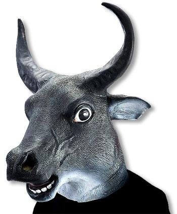 Stier Maske aus Latex - 2