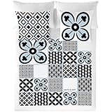 Devota & Lomba Azulejo - Juego funda nórdica, 220 x 240 cm