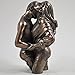 Produktbild Lebensmittel der Liebe, erotische kalt Cast Bronze-Skulptur Nackter Mann Frau Paare Geschenk 10 cm)