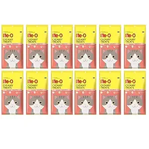 MeO Creamy Treats - Pack of 12 (Salmon)