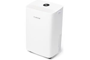 BOSCH THERMOTECHNIK Bosch Dry 1000 Dehumidifier - Easy Efficient Quiet For Your Home & Bedroom - For Rooms up to 17 m² - Quick Drying for Your Laundry