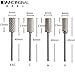 Nail Drill Bits DANCINGNAIL 4 pcs/sets carbide nail art salon electric nail file drill bit for nail art