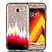 Produktbild Hülle für Galaxy A3 2017 ( A320F ) Silikonhülle Dünn, 2 in 1 Premium Matt TPU Case Transparent Handyhüllen Ultra Slim Cover Bumper-Style TPU mit von Relief Muster für Samsung Galaxy A3 2017 ( A320F ) Case Cover ( S ) (9)