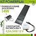 Produktbild Kit solar PowerFilm 14 W Flexibles Photovoltaik Solarpanel mit Laderegler Zinn ra-9