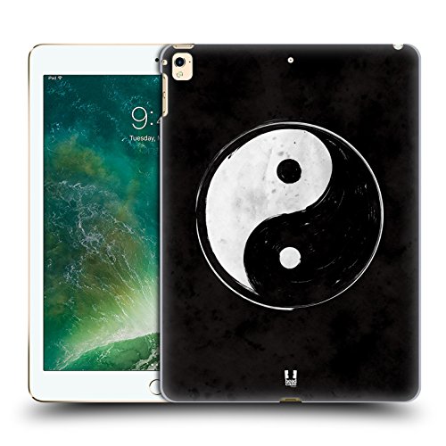 Head Case Designs Grunge Texture Yin Und Yang Kollektion Ruckseite Hülle für Apple iPad Pro 2 12.9