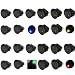 Produktbild GAOHOU®Hi-elec 20PCS 12V Auto KFZ Runder Schalter Wippschalter Ein-Ausschalter mit LED Anzeige Wechsel Switch Kippenschalter 5X Rot+5X Grün+5X Gelb+5X Blau)
