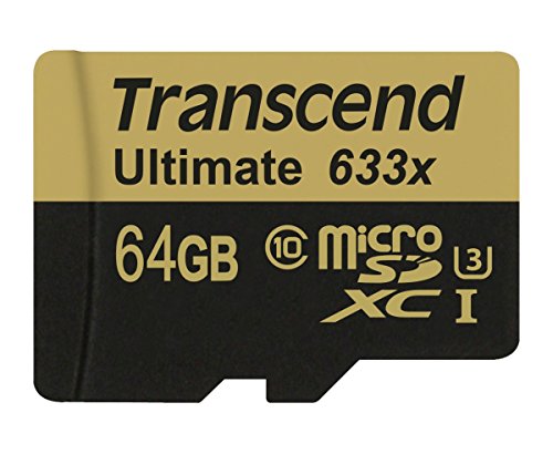 Preisvergleich Produktbild Transcend 64GB microSDXC UHS-I U3 MLC 633x