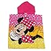 Produktbild Disney Kinder Handtuch-Poncho mit Minnie-Maus-Design (Einheitsgröße) (Pink)