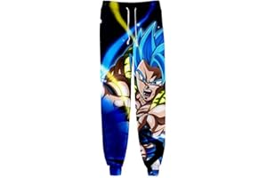 WANHONGYUE Anime Dragon Ball Son Goku 3D Printed Sweatpants Jogging Bottoms Cosplay Costume Sports Trousers Tracksuit