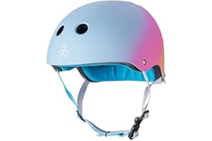 Triple Eight Le casque certifié Sweatsaver pour skateboard, BMX et roller