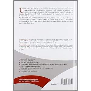 Management della ristorazione. Food & beverage cost control