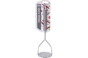 maitre chef PRESPU002 Presse-Purée en Inox, 28cm Taille, Gris