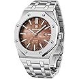 WatchAE - BERSIGAR Men Quartz Watch Luxury Automatic Watch Men Stainless Steel Waterproof Brand Wristwatch Free Shiping Items Relogioss