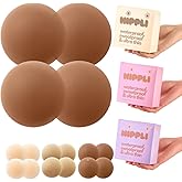 Chalier Silikon Nippelpads Damen - Wiederverwendbare Brustwarzenabdeckung