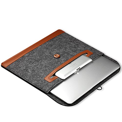 Stoßfest Filz Sleeve Laptop Hülle Tablet Ultrabook Schutzhülle Tasche für Laptop/ Notebook/ Computer/ Chromebook/ MacBook/ MacBook Pro/ MacBook Air/ Ultrabook Computer - 3