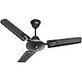 Candes Amaze 900 mm Ceiling Fans for Home | High 430 RPM Airflow & Delivery | Noiseless Small Ceiling Fan High Speed | 36 Inch Ceiling Fan with CNC Winding | 1 Yr Warranty | Coffee Brown