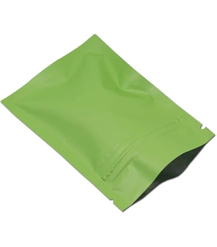 Verzegelbare zakken, 200 stuks, gekleurd, Mylar folie, opening aan de bovenkant, vacuüm, hitteverzegelbare zakken voor levensmiddelen, verpakking met scheurinkepingen (blauw, 7 x 10 cm Verzegelbare zakken, 200 stuks, gekleurd, Mylar folie, opening aan de bovenkant, vacuüm, hitteverzegelbare zakken voor levensmiddelen, verpakking met scheurinkepingen (blauw, 7 x 10 cm