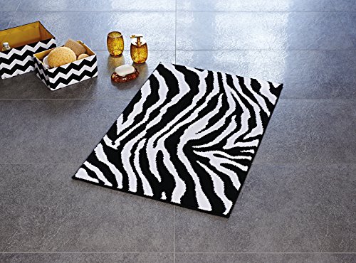 Ridder Teppich Zebra schwarz 55×50 cm - 2