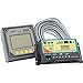 Produktbild 10 A Dual Akku Solar Laderegler/Regler mit einer Fernbedienung, LCD-Display und Kabel für 12/24 V Batterien