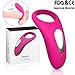 Produktbild Wasserdichter Vibrierender Penisring, Drahtloser Wiederaufladbar Leistungsstark Vibration Cockring Männer Vibratoren Mit 9 Vibrationsmodus Elastizität Penisringe Set Für Mann Und Paare, Ø 30 Mm Rosa