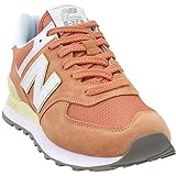 schuhe orange herren NB Classic Linie New Balance WL574-B Sneaker Damen orange/weiß, 7.5 US - 38 EU - 5.5 UK
