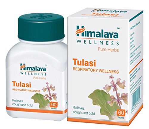 Himalaya Wellness Pure Herbs Tulasi Respiratory Wellness - 60 Tablets RS.122.00