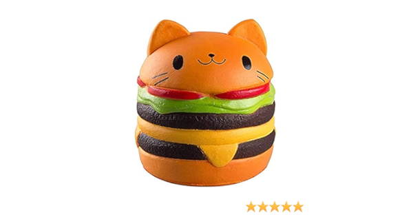 cat burger squishy amazon