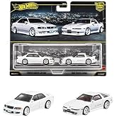 1:64 Hot Wheels Premium Car Culture 2'li Paket 2002 TOYOTA CHASER JZX 100-1989 TOYOTA SUPRA JHW57