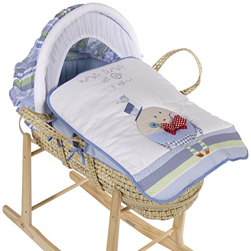 Bizzi Growin Over The Moon Moses Basket