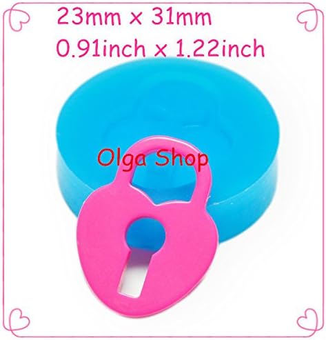 P226 Heart Mould Silicone Fimo Mould cadean (23x31 mm)