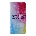 Produktbild Nancen Samsung Galaxy S3 Mini / i8190 (4,0 Zoll) Handy Lederhülle, Flip Case Wallet Cover with Stand Function, Folio Bookstyle Handytasche Soft Silikon Bunte Muster Tasche PU Leder Slim Shell Handyhülle.