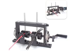 KKnoon Manual Electric Drill Dual-Purpose Wire Stripping Machine Scrap Cable Peeling Machines Stripper for 1-30mm (Double Cutter)