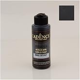 Cadence Akrilik Boya 250ML 0002 Siyah Ahşap Boyası
