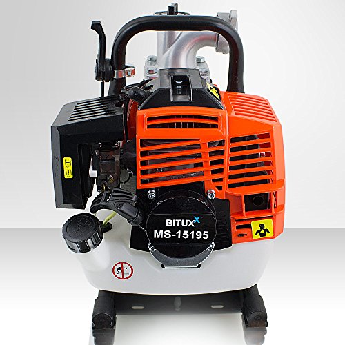 BITUXX® 1,7 PS Benzin Wasserpumpe Motorpumpe Garten Benzinwasserpumpe Gartenpumpe Wasser Pumpe Pumphöhe:35m Ansaughöhe:8m Fördermenge:15m³/h - 6
