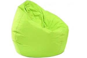 BriskyM Pouf per Bambini e Adulti, Imbottita, Impermeabile, per Interni ed Esterni Sedia da Gioco e Sedia da Giardino, Senza Imbottitura