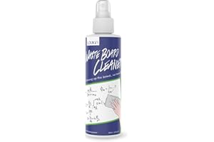 loukin Nettoyant non toxique pour tableau blanc, 8,5 oz Dry Erase Board Cleaner, spray de nettoyage pour tableau blanc, élimine les taches tenaces des tableaux blancs