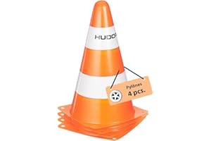 HUDORA 76105 Pylone, 4 Stück