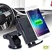 Produktbild feiledi Trade KFZ-Ladegerät Kabellos Qi Schnell unterstützt Auto Handy Induktion Ladegerät Rotation 360 ° kompatibel mit iPhone Samsung Galaxy und andere Geräte compatile Qi