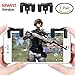 Price comparison product image JX2 Upgraded Version Mobile Game Controller, Cellphone Game Trigger Sensitive Shoot and Aim Buttons L1R1 for Knives Out / PUBG / FORTNITE / Rules of Survival Mobile Game Controller for 4.5inch-6.5inch Android IOS Phone (1 Pair)