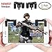 Price comparison product image JX2 Upgraded Version Mobile Game Controller, Cellphone Game Trigger Sensitive Shoot and Aim Buttons L1R1 for Knives Out / PUBG / FORTNITE / Rules of Survival Mobile Game Controller for 4.5inch-6.5inch Android IOS Phone (1 Pair)