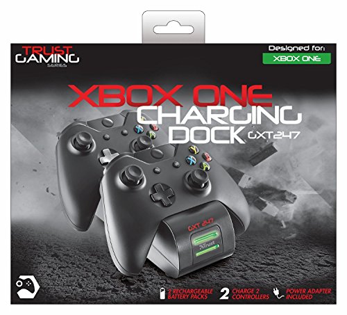 Trust GXT 247 Xbox One Controller Ladestation inkl. Akku (2-fach) schwarz - 7