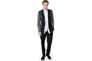 Robert Pattinson (Grey Blazer) Miniatyr Storlek