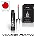 LIP INK Smearproof Waterproof Natural Lipstain Lip Color Trial Kit, Energy Red