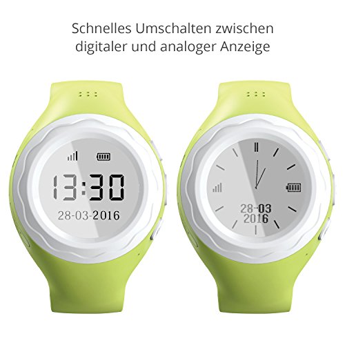 Pingonaut Kidswatch – Kinder GPS Telefon-Uhr, SOS Smartwatch mit Ortung, Tracker & Phone – Tracking App, Deutsche Software - 5